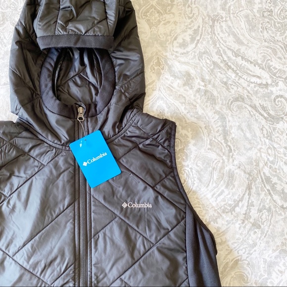 Columbia Jackets & Blazers - COLUMBIA Piney Ridge Hybrid Vest Black NWT